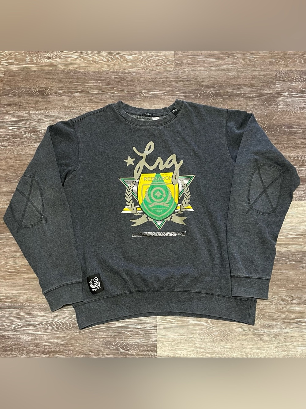 Vintage LRG Lifted Research Group Crew Neck Sweatshirt Mens Size Large Y2K